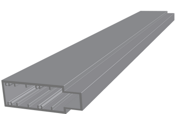 A 21 Kaderdeurprofiel Hangzijde 4140mm