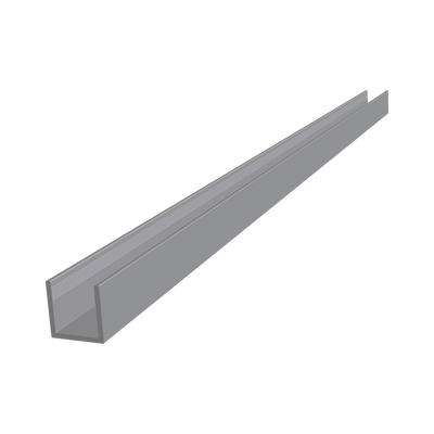 A 42 U-profiel 25x25x25 6000mm