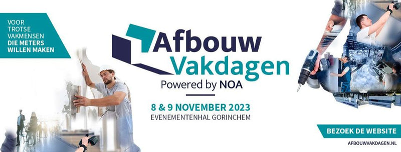 Kom 8 en 9 november naar de Afbouw Vakdagen in Gorinchem